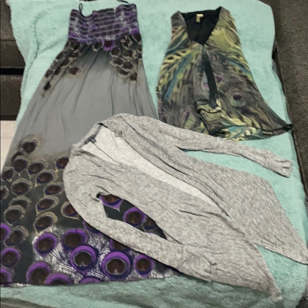 Woman’s Boho/Peacock/Feather pattern Lot/Bundle